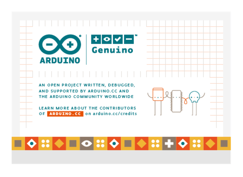 Arduino IDE启动页面